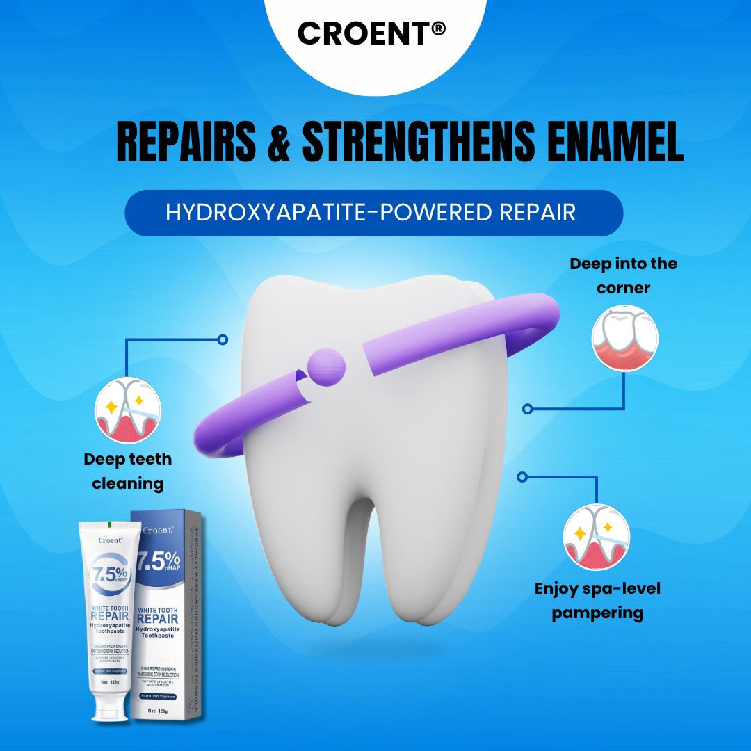 Croent® Hydroxyapatite Whitening Toothpaste