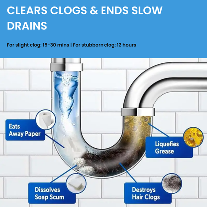 PipeBlast™ Powerful Drain Unclogger
