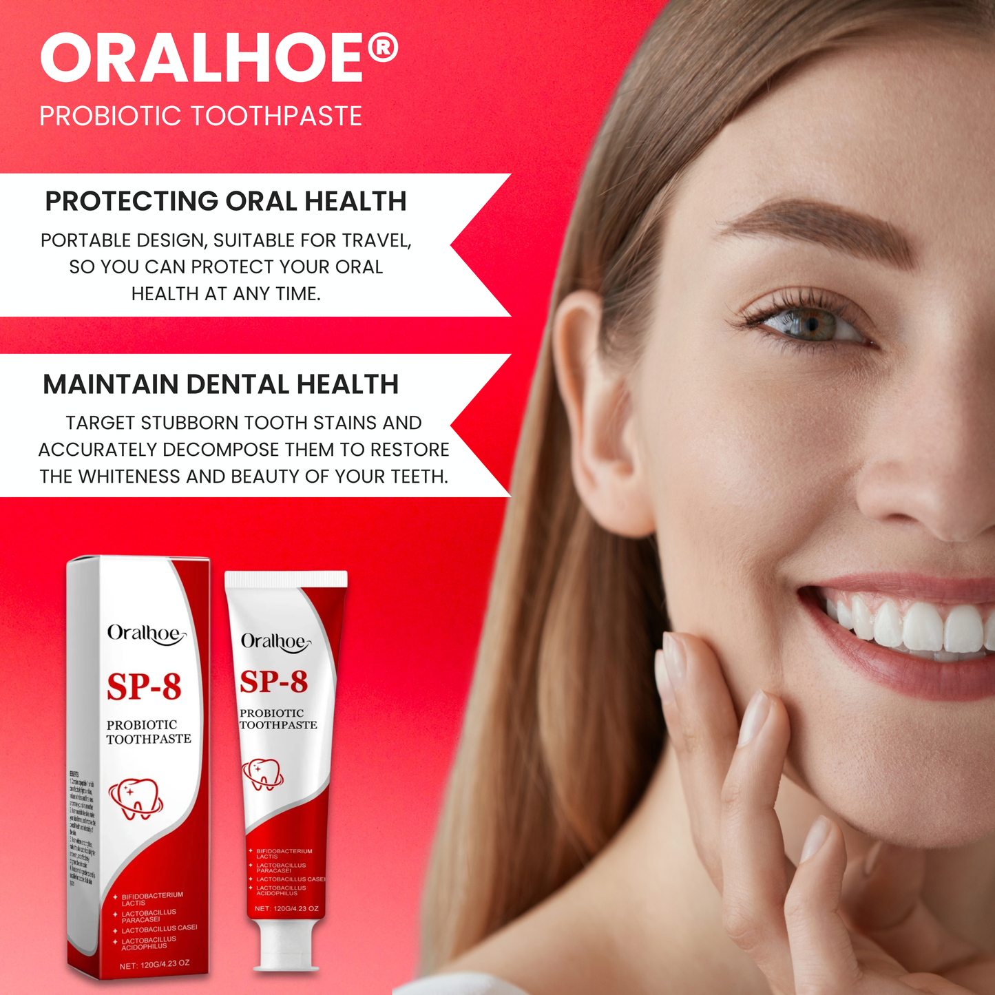 Oralhoe® SP8 Probiotic Toothpaste