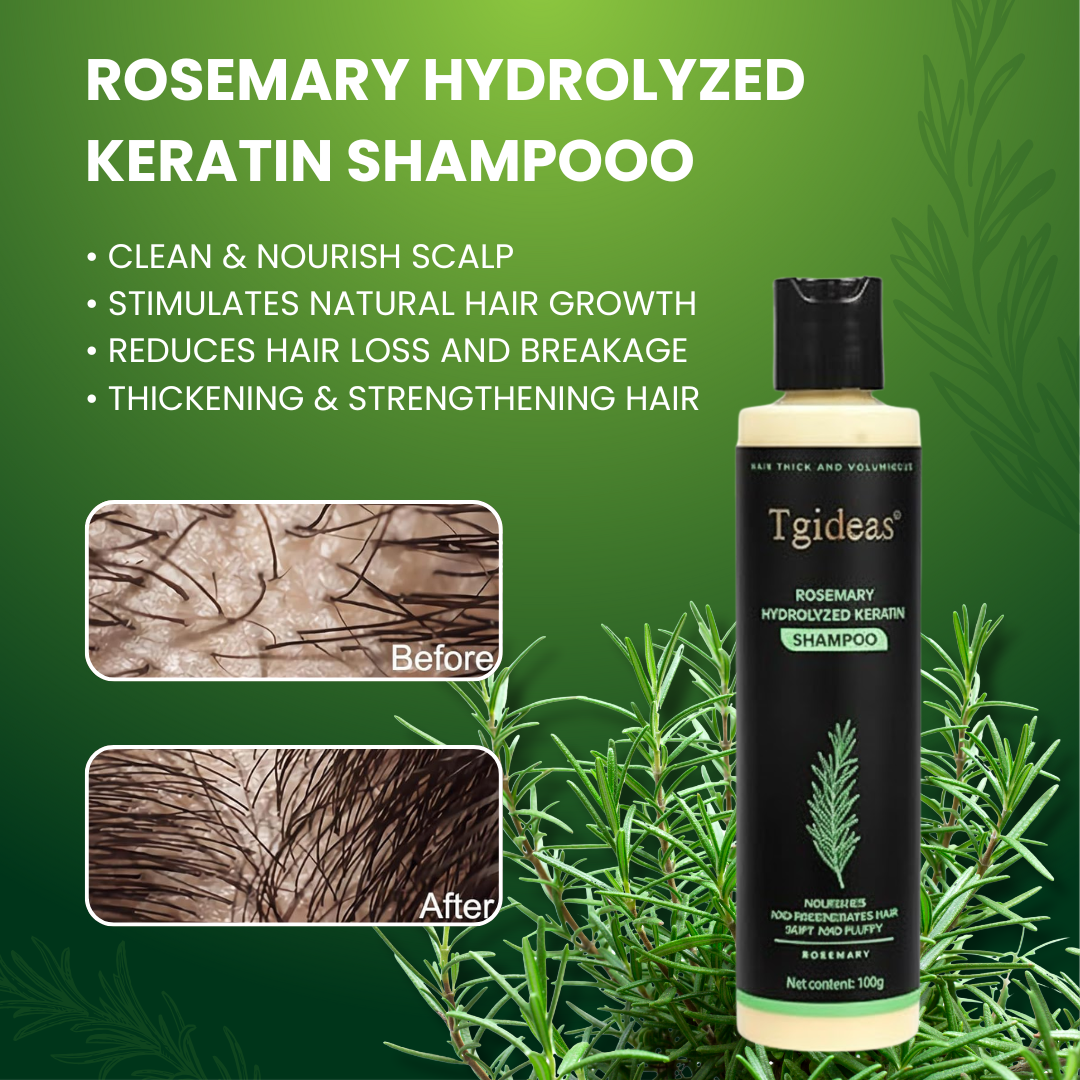 Tgideas® Rosemary Hydrolyzed Keratin Shampoo