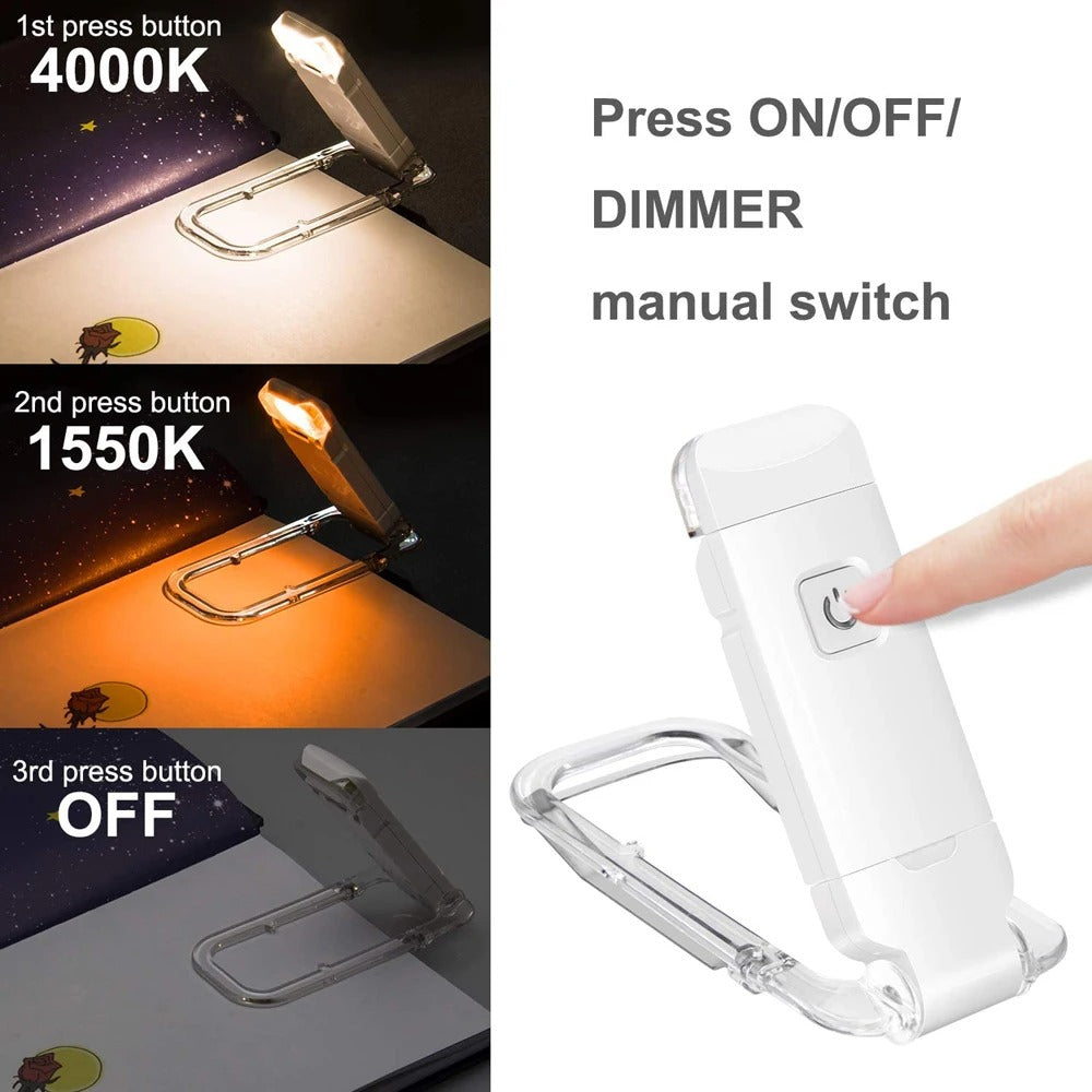 GlowMate™ Book Reading Light