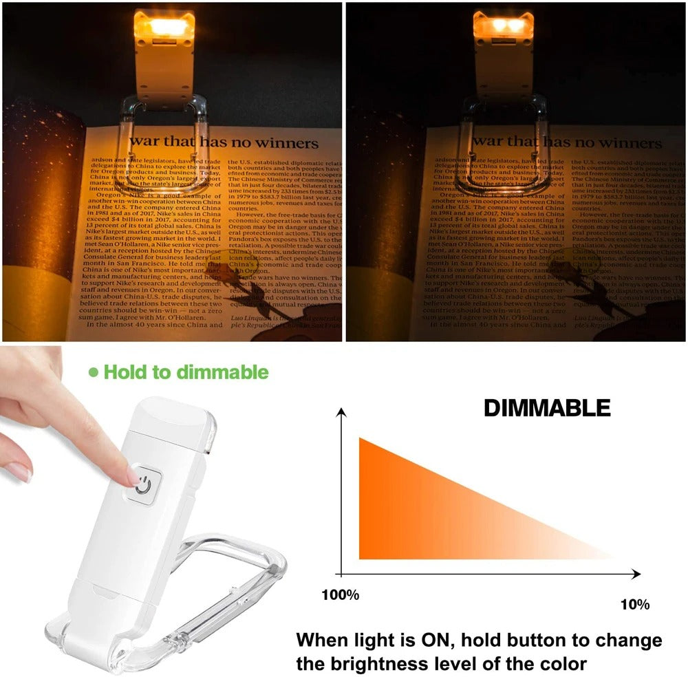 GlowMate™ Book Reading Light