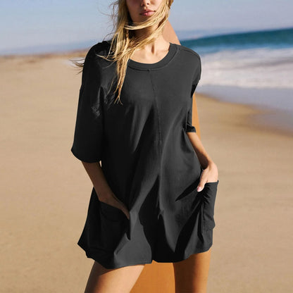 Oversized T-Shirt Romper