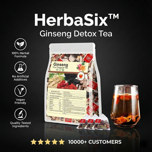 HerbaSix™ Ginseng Detox Tea